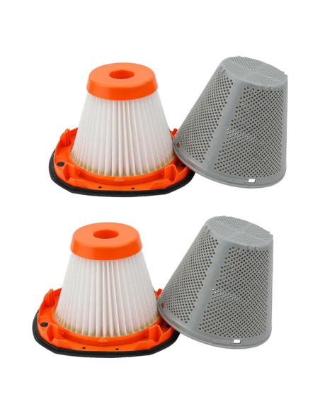 2 Filtros de Reemplazo HEPA BLACK+DECKER 20V Dustbuster