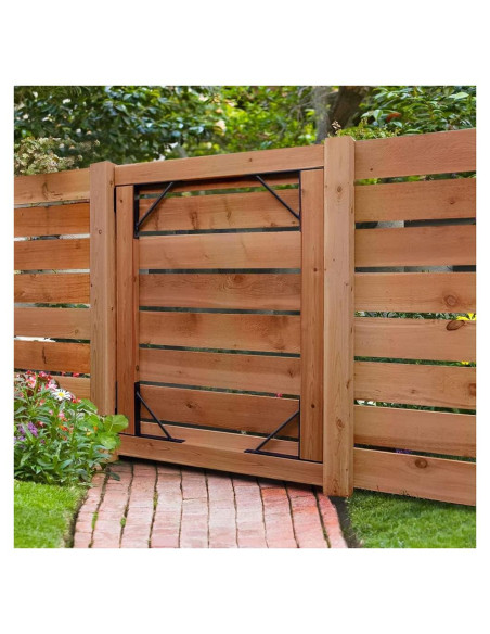 Kit de Hardware para Puerta de Cerca TFMUZERT 2x4 Alta Resistencia