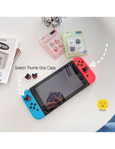 Tapones de Pulgar PERFECTSIGHT para Nintendo Switch - 4 Piezas