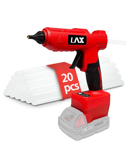 Pistola de Pegamento Caliente L1NXIXI 100W para Batería Milwaukee 18V