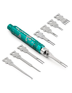 Kit Extractor de Pines JRready ST5255 con 8 Puntas Reemplazo