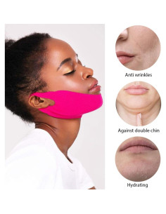 Máscara Lifting Facial Kaely 6Pcs Rojo Tamaño Pequeño 2