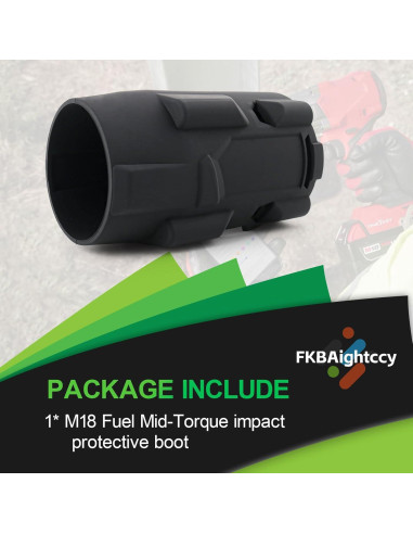 Bota Protectora Milwaukee 49-16-2960 para Llave de Impacto M18