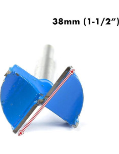 Broca Forstner 38mm Genubi Industry Acero HSS Profesional 2