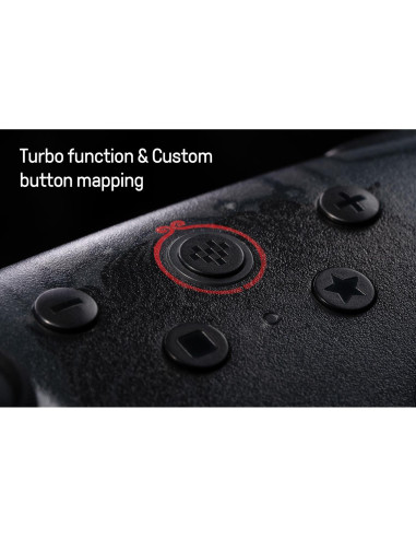 Controlador con cable 8Bitdo Ultimate 2C para PC y Android