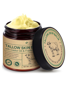 Bálsamo Hidratante Orgánico ZIXBMHYJ con Aceite de Ricino 150g