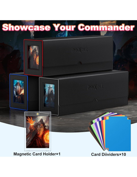 Caja de Barajas Proijeut 5 en 1 con Ventana y Soporte Magnético