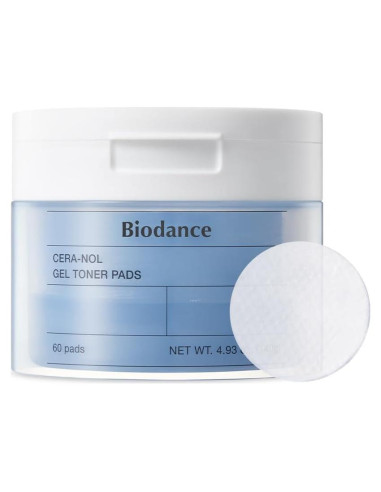 Almohadillas de Tónico Gel Biodance Cera-nol 60 Pads 140g