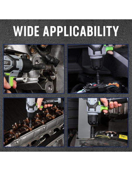 Conjunto de 6 Destornilladores Magnéticos WORKPRO 1/4" a 14 mm