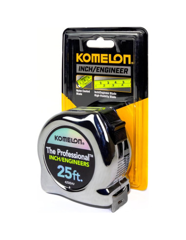 Cinta Métrica Profesional Komelon 425IEHV 7.62m Alta Visibilidad
