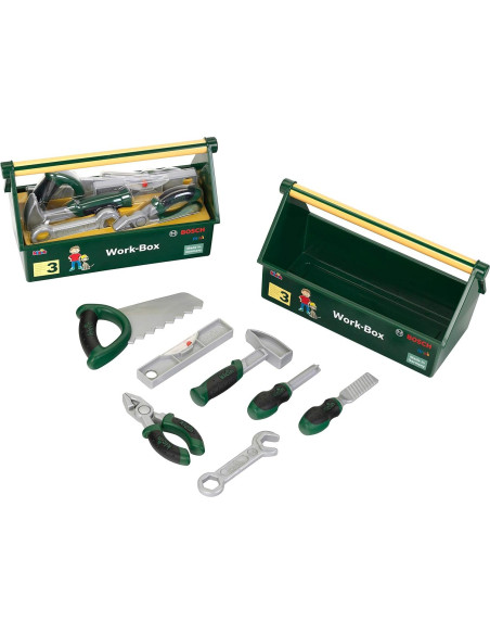 Caja de herramientas Bosch Theo Klein 8608 - 7 piezas