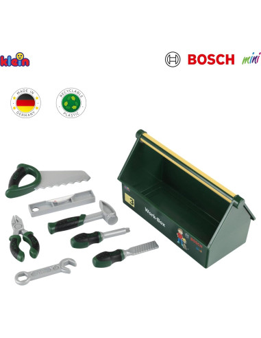Caja de herramientas Bosch Theo Klein 8608 - 7 piezas