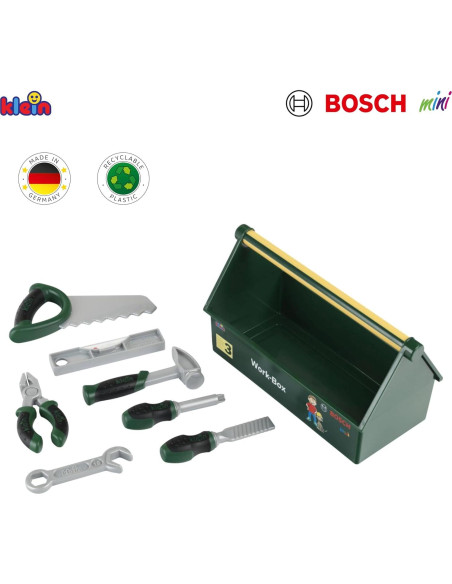 Caja de herramientas Bosch Theo Klein 8608 - 7 piezas