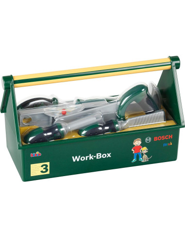 Caja de herramientas Bosch Theo Klein 8608 - 7 piezas