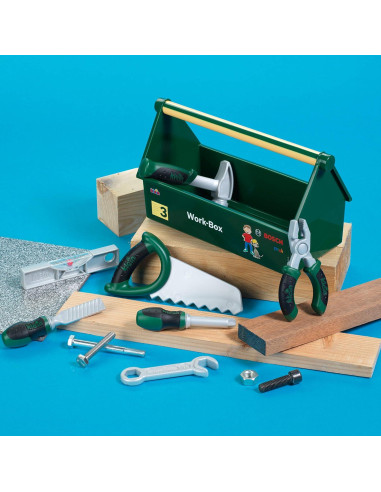 Caja de herramientas Bosch Theo Klein 8608 - 7 piezas