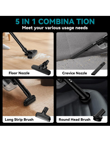 Aspiradora Inalámbrica KXX 500W para Batería Makita 18V