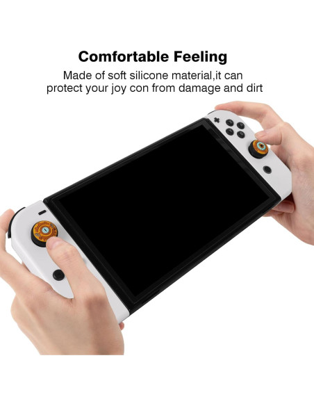 Tapones de Agarre TIKOdirect para Switch Joy-con y OLED - 4 Pcs Tapones de Agarre TIKOdirect para Switch Joy-con y OLED - 4 Pcs
