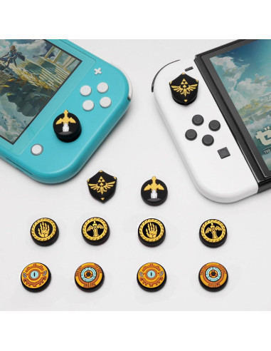 Tapones de Agarre TIKOdirect para Switch Joy-con y OLED - 4 Pcs