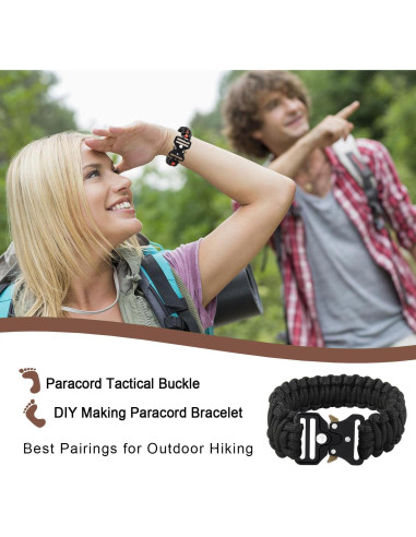 Hebilla Táctica de Metal ManTangSun 3/4" Aleación Zinc