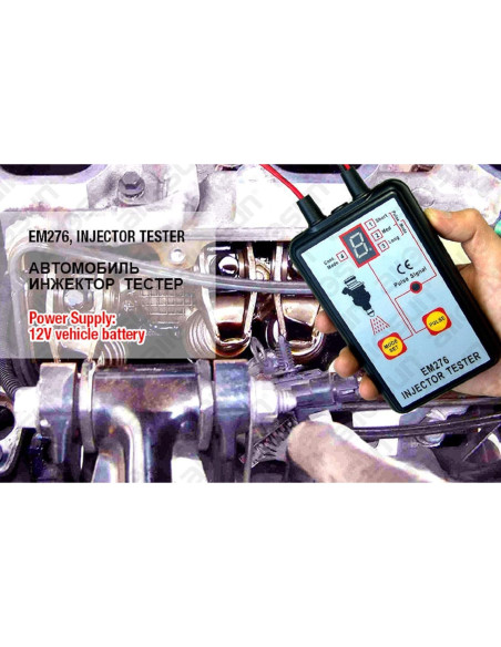 Probador de Inyectores de Combustible Allsun EM276 12V LED