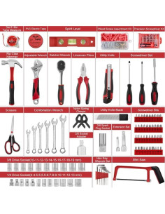 Kit de Herramientas Sundpey 257 Piezas - Juego Completo para Hogar 2