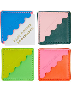 Marcadores de Página Esquina C.R. Gibson 4 Piezas Multicolor 2