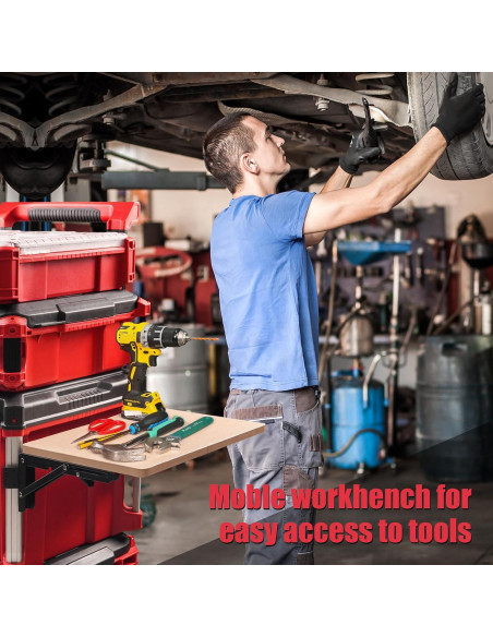 Mesa de Trabajo Plegable BPOPO para Sistema Milwaukee Packout