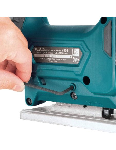 Sierra de Calar Inalámbrica Makita VJ04Z 12V Compacta