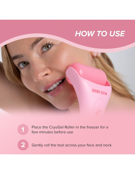 Rodillo de Hielo Facial Skin Gym CryoGel - Anti-Envejecimiento