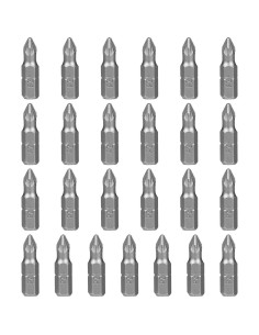 Juego de Puntas de Destornillador PZ1 HPHOPE 25 Piezas 25mm 2