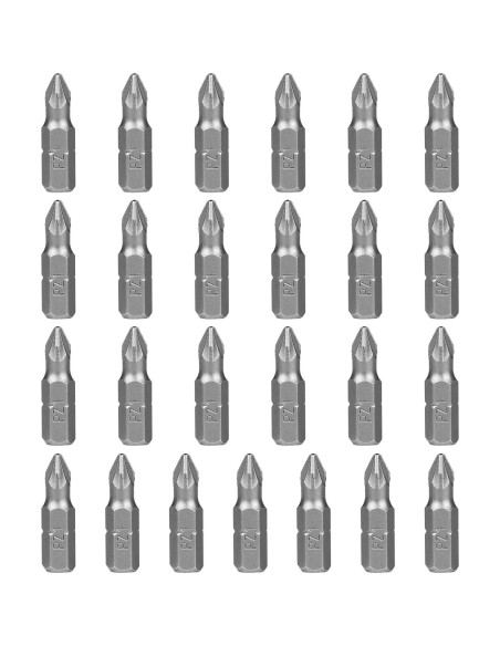 Juego de Puntas de Destornillador PZ1 HPHOPE 25 Piezas 25mm