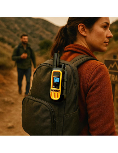 Walkie Talkies DEWALT DXFRS300 1W Impermeables Paquete 6