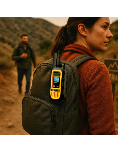 Walkie Talkies DEWALT DXFRS300 1W Impermeables Paquete 6