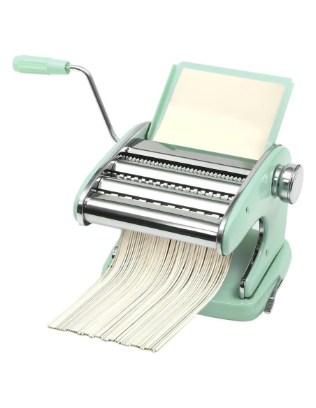 Máquina para hacer pasta manual Kaichenyt - Acero inoxidable, 6 grosores