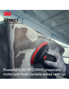 Lijadora Orbital Neumática 3M 88940 12.7 cm 0.95 cm Órbita 2