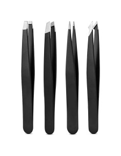 Juego de Pinzas de Acero Inoxidable Derlaier - 4 Piezas