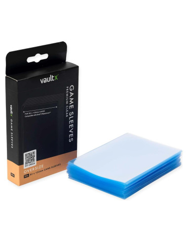 Fundas Oversize Vault X 80x120mm - 90pcs Protección Premium
