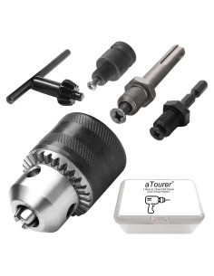 Mandril de perforación aTourer con 3 adaptadores Hex/SDS Plus