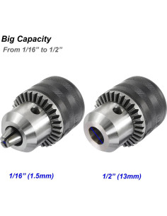 Mandril de perforación aTourer con 3 adaptadores Hex/SDS Plus 2