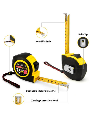Cinta Métrica 10 metros UnslQonds - Paquete de 2 unidades