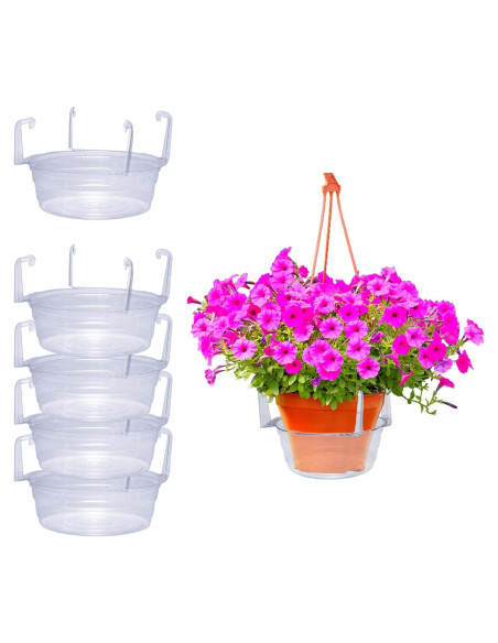 Bandejas de Goteo para Cestas Colgantes Curtis Wagner 30.5 cm - Paquete de 5