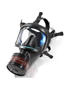 Máscara de Gas HANUU Táctica Militar con Filtro 40mm