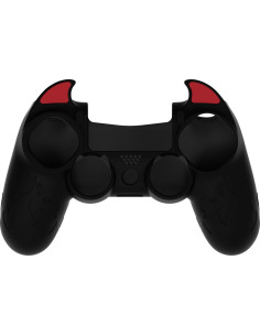 Funda de Silicona PlayVital Demonio para Controlador PS4 - Negro 2