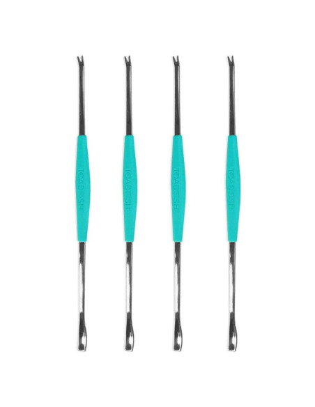 Tenedores de Mariscos Toadfish de Acero Inoxidable - Paquete de 4 Tenedores de Mariscos Toadfish de Acero Inoxidable - Paquete de 4