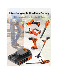 Batería de Litio IEFUU 20V 2.0Ah para Black & Decker 2