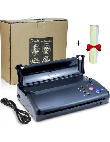 Máquina Copiadora Térmica de Plantillas de Tatuaje Sacnahe - Negro