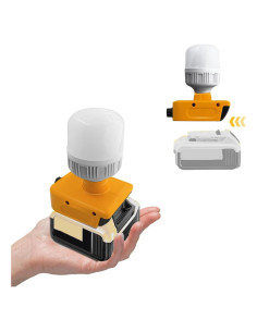 Luz de Trabajo LED Inalámbrica TEPULAS 12W E27 1300LM