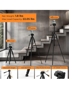 Nivel Láser 3D CIGMAN con Trípode y Control Remoto Verde 2