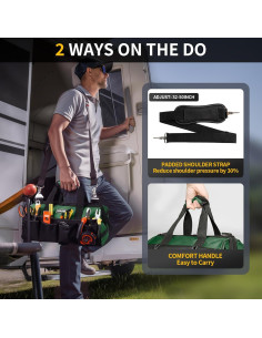 Bolsa de Herramientas 40.64cm Kurznoch con 16 Bolsillos 2