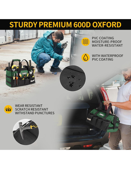 Bolsa de Herramientas 40.64cm Kurznoch con 16 Bolsillos